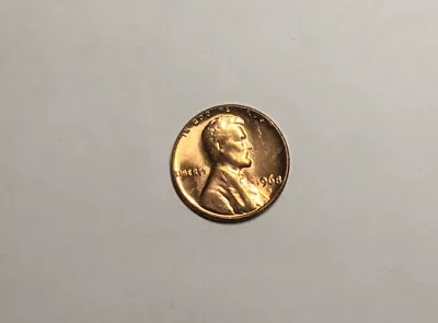 1968 S Lincoln Cent BU FREE SHIPPING • $1.52