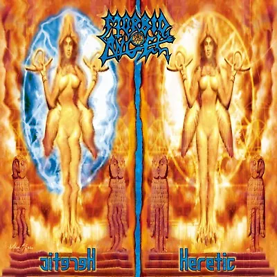 MORBID ANGEL Heretic BANNER 3x3 Ft Fabric Poster Tapestry Flag Album Cover Art • $24.95