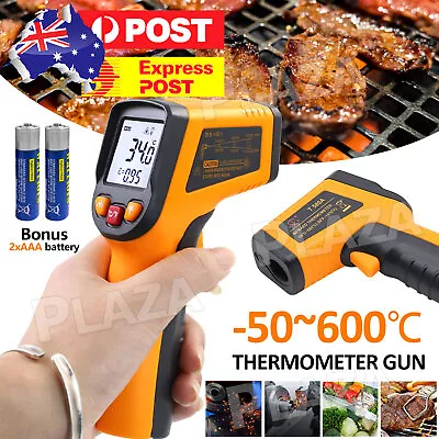 LCD IR Temp Meter Non-contact Laser Temperature Gun Infrared Thermometer AU • $17.45