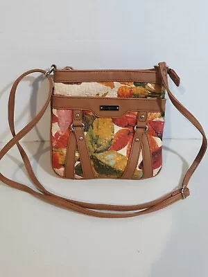 Kim Rogers Floral Crossbody Bag * Good Quality * • $19.99