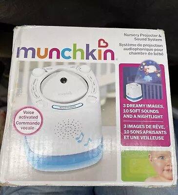 Munchkin Nursery Projector And Sound System White • $29.99