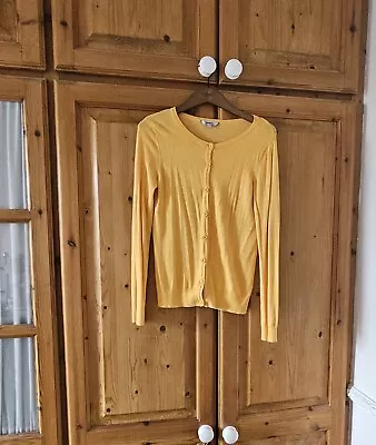 Pep&Co SIZE 8 MUSTARD CARDIGAN EXCELLENT CONDITION • £1.99