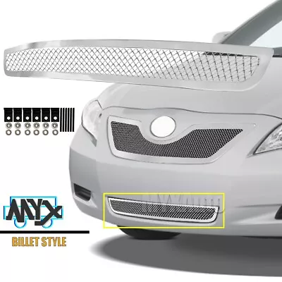 Fits 2007-2009 Toyota Camry Lower Bumer Stainless Steel Mesh Grille Grill Insert • $83.78