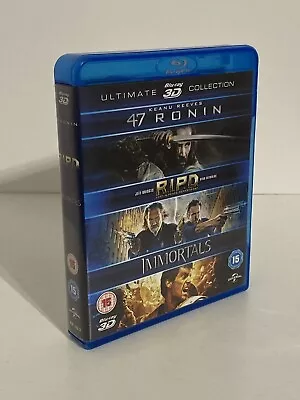 47 Ronin / RIPD / Immortals Blu-Ray Box Set - 3 Disc • £4.99