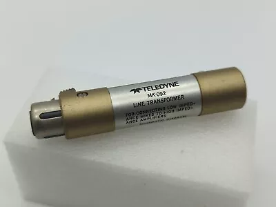 Vintage Teledyne MK-029 Line Transformer Microphone 3 PIN XLR CB HAM  • $35