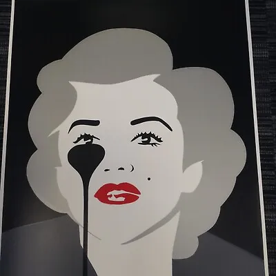 £300 • Buy Pure Evil - 'last Marilyn - Dirty Silver' - Rare Limited Edition Print