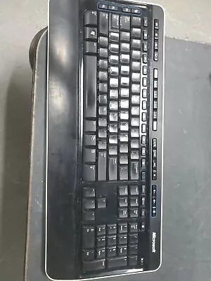 Vintage Microsoft Wireless Keyboard 3000 V2.0 With USB Receiver  • $5.47