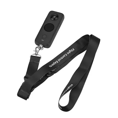 Solid Climbing Neck Strap Camera Lanyard Easy Install Compatible For Insta360 • £8.17