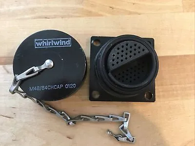 Whirlwind W5 48 Pin Panel Mount Multiconnector -w- Cap Pins Sockets Shrink... • $60