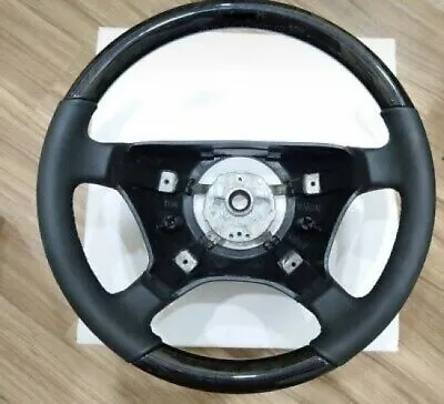 96 97 98 Mercedes W210 E Class Steering Wheel BirdEye Black Leather B4 Facelift • $399
