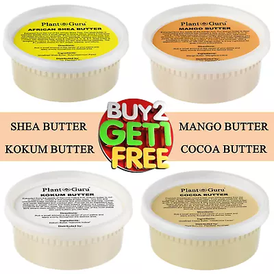 8 Oz. Butters 100% Pure Raw Natural Organic For Skin Face Body Hair • $9.75