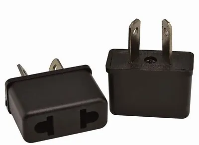 $4.99 • Buy 2 Pcs Usa Us Eu Adapter Plug To Au Aus Australia Travel Power Plug Convertor