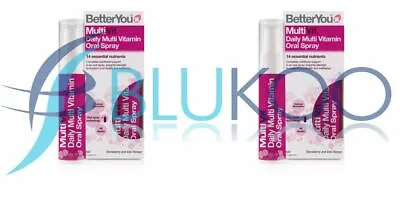 BetterYou MultiVit Oral Spray - 25ml (Pack Of 2) • £16.24