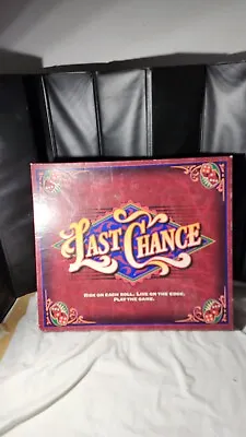$26.40 • Buy Vintage Last Chance Dice Rolling Board Game Milton Bradley Vintage 1995. VGC