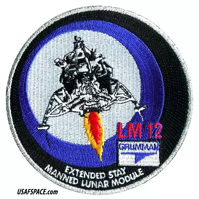 Grumman Lm -12 Apollo 17-lunar Module- Challenger-original Ab Emblem Space Patch • $14.95