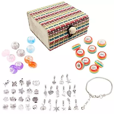  Jewelry Making And Crafting Girls Charm Bracelet Kit Manual • £13.18