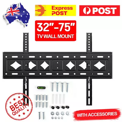 $19.50 • Buy TV Wall Bracket Mount For 32 36 40 42 50 55 60 65 Up To 75  Inch LCD LED QLED AU