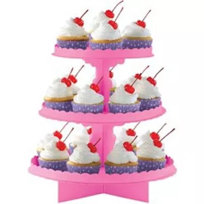 £8.99 • Buy Party Cupcake Stands Various Colours Wedding Baby Shower Birthdays