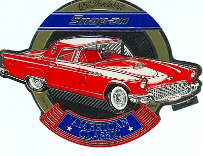 NEW Vintage Snap-on Tools Box Sticker Hot Rod Decal Man Cave1957 T-Bird SSX1470A • $25.21