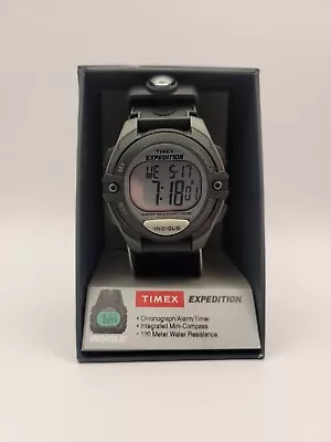 NEW SEALED Timex T40941 Men's  Expedition  Chronograph Digital Watch Indiglo  • $29.65