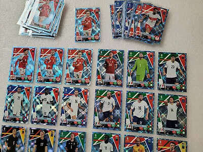 Topps Match Attax UEFA Euro 2024 Blue Crystal Parallels • $1.60