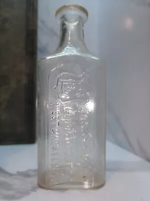 1980'S Jos S. Evans Apothecary Bottle Antique Bottle • $7.50