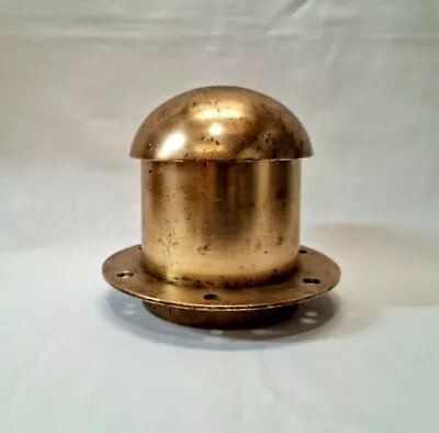 Salvaged Large Nautical High Dome Mushroom Vent Adjustment Handle From Below. • $174.31