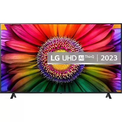 LG 65UR80006LJ 65 Inch LED 4K Ultra HD Smart TV Bluetooth WiFi • £556