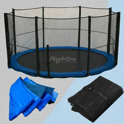 £27.99 • Buy Trampoline Replacement Rain Cover, Spring Cover, Jump Mat Safety Net All Sizes