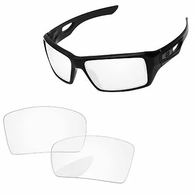 $12.98 • Buy PapaViva Crystal Clear Replacement Lenses For-Oakley Eyepatch 1 & 2 OO9136