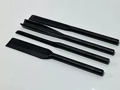 4pc Vintage Wood Chisel Set Lot - MADE IN JAPAN - 73490 73489 73488 73487 • $89.99