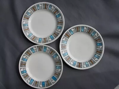 3 Kathie Winkle Concord Side Plates Broadhurst Staffs C1960s • £6.99