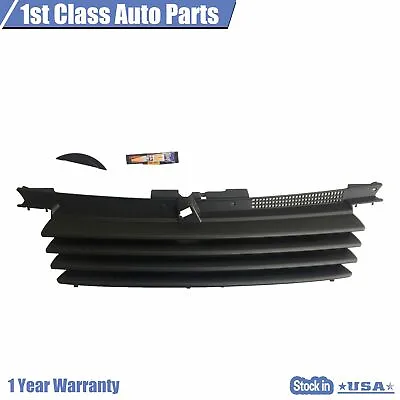 Front Badgeless Grille W/ Hood Notch Filler For 1999-2005 VW Jetta Bora Mk4 • $30