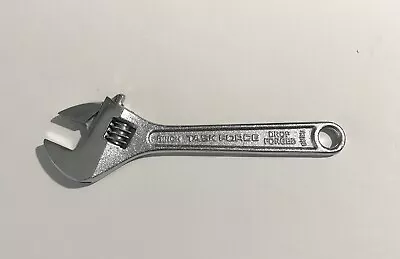 Task Force Adjustable Wrench 6  Inch Drop Forge Steel Tool • $12