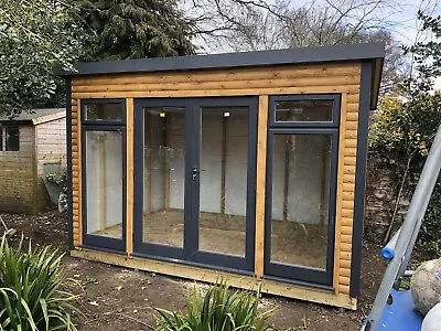 12ft X 9ft Free Assembly EPDM Rubber Roof Home Office Garden Room Summer House • £4225
