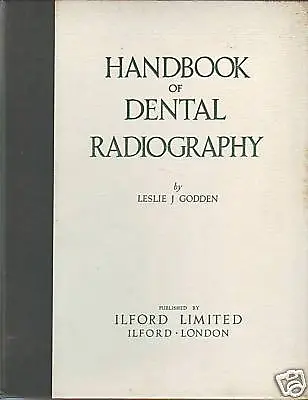 £45 • Buy Handbook Of Dental Radiography .1935 