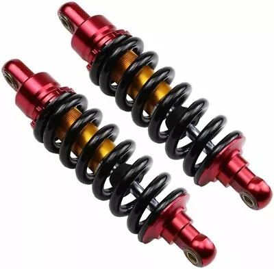 2x 285mm 11  Rear Shock Absorber Fo Dirt Pit Bike ATV Quad Go Kart Moped Scooter • $98.99