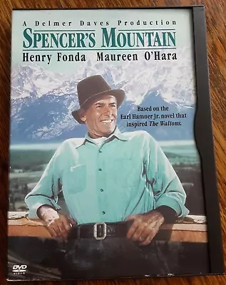 Spencer's Mountain- Henry Fonda & Maureen O'Hara (DVD 1963) • $6