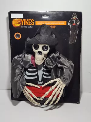 3 Ft Tall Skeleton Hanging Halloween Prop With Light Up Eyes • $19.95