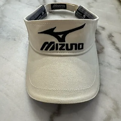 Mizuno Visor Hat Cap Adjustable White Golf Golfers Casual Mens • $9.99