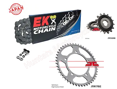 Suzuki GSXR600 EK Japanese X-Ring Chain And JT Quiet Sprocket Kit Set 06 To 10 • $85.05