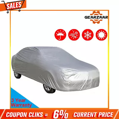 Outdoor Universal Size Car Cover Waterproof Rain/UV/Dust Resistant Weather * • $25.38