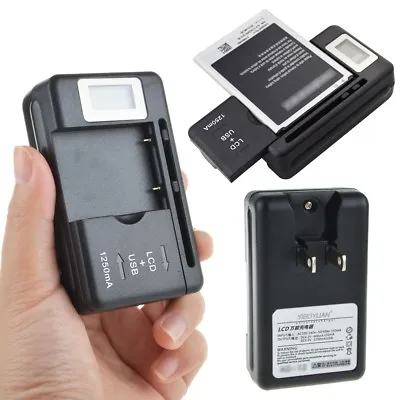 $6.75 • Buy LCD Wall Travel Battery Charger MAIN CHARGER For Nokia BL-4C BL-5C BL-6C BL-5B