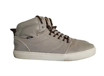 Vans Alomar OTW Collection (Perfs) Khaki/Turtledove Leather Shoes Men's 13 • $59.99