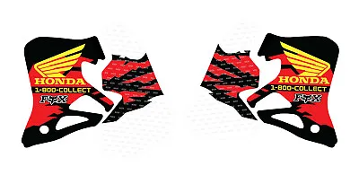 Honda Shroud & Tank Graphics  Cr125 Cr250 1995 1996 Sx Mx 1 8000 Collect Decals • $50.95