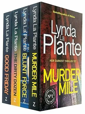 £16.99 • Buy Lynda La Plante Collection 4 Books Set Murder Mile, Blunt Force,Dirty Dozen