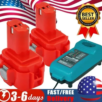 For Makita 9.6 Volt 3.6Ah Battery Or Charger 9100 9120 9122 9133 9134 9135 6222D • $218