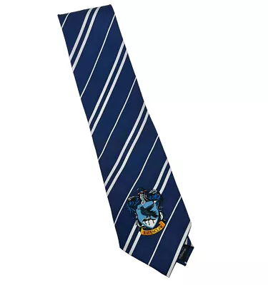 Harry Potter Ravenclaw 100% Silk Emblem Necktie Tie Costume Accessories • $11.99