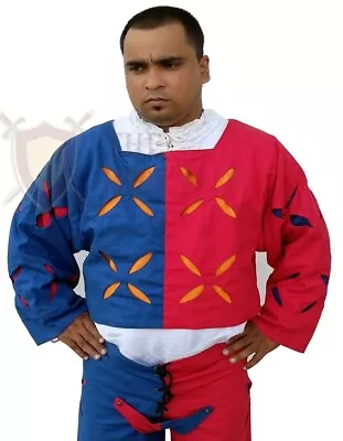 THE MEDIEVALS Joerg Landsknecht Doublet Cotton Medieval Renaissance Costumes • $74