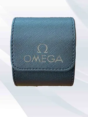 £49.99 • Buy Omega Travel Roll Omega Case Pouch Storage Box - Black - Real Leather Quality